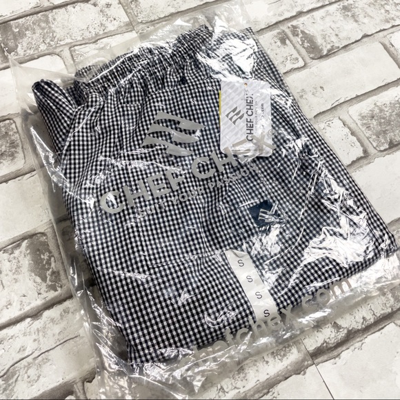 Chef Chex Black And White Uniform Pants - Picture 4 of 5